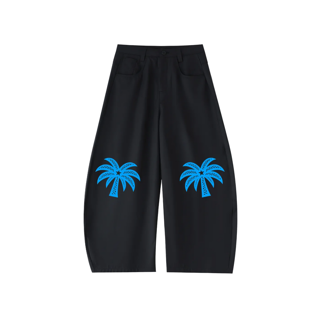 Déoanii Blue™ Palm Barrel Pants