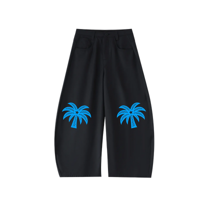 Déoanii Blue™ Palm Barrel Pants