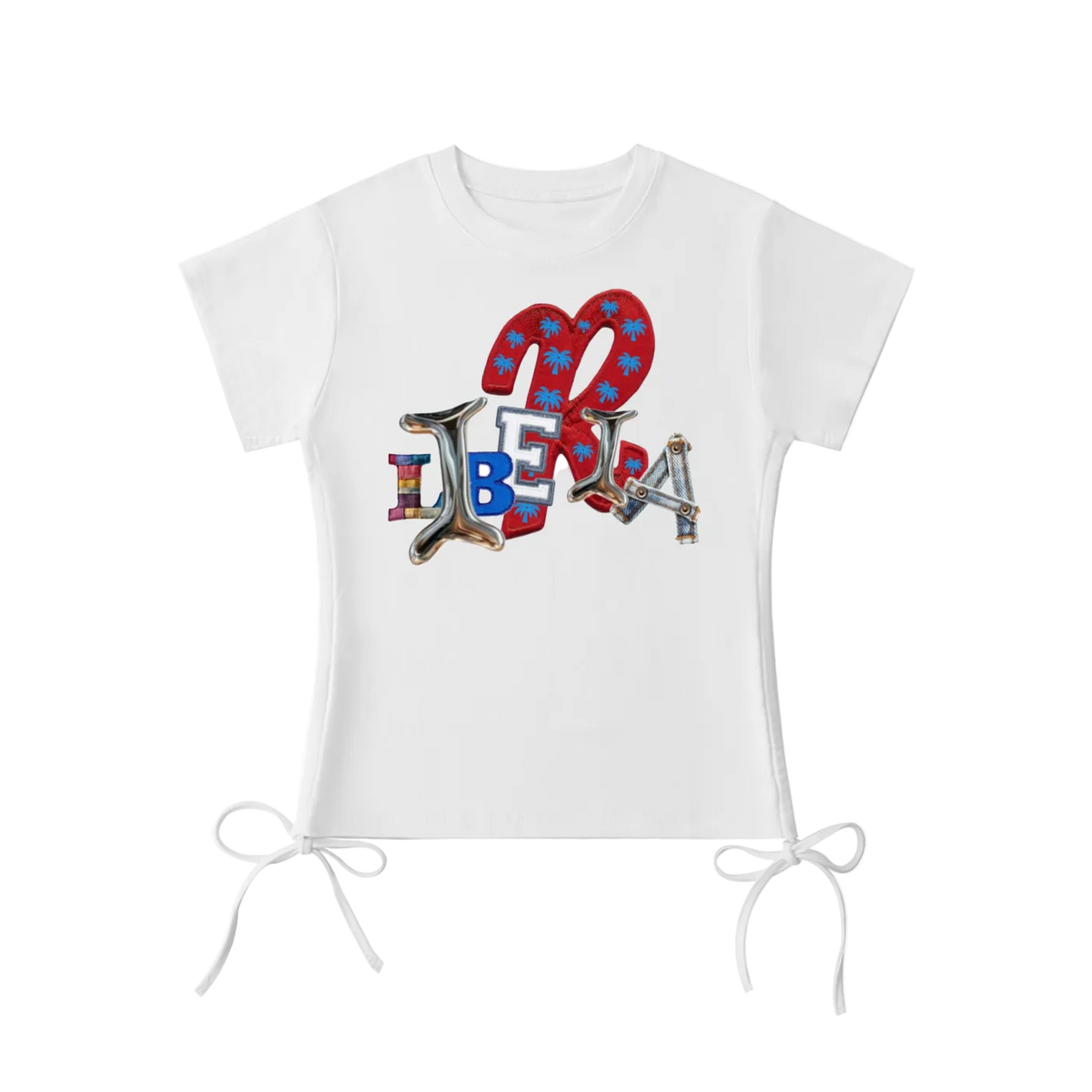 Liberia Patchwork - White