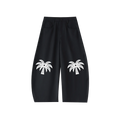 White Palm Barrel Pants