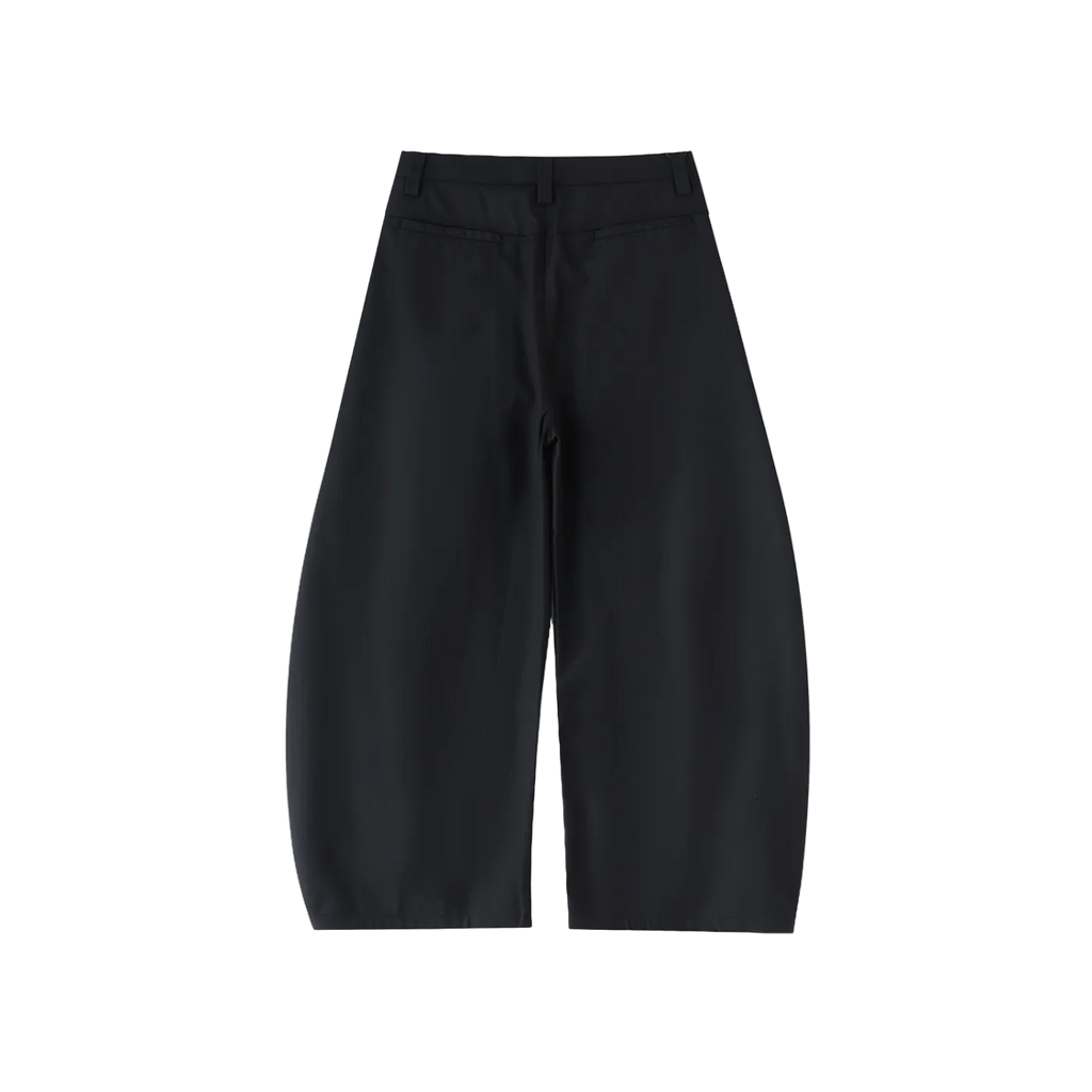 White Palm Barrel Pants