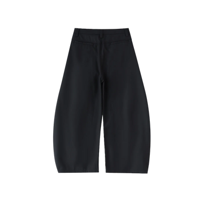 White Palm Barrel Pants